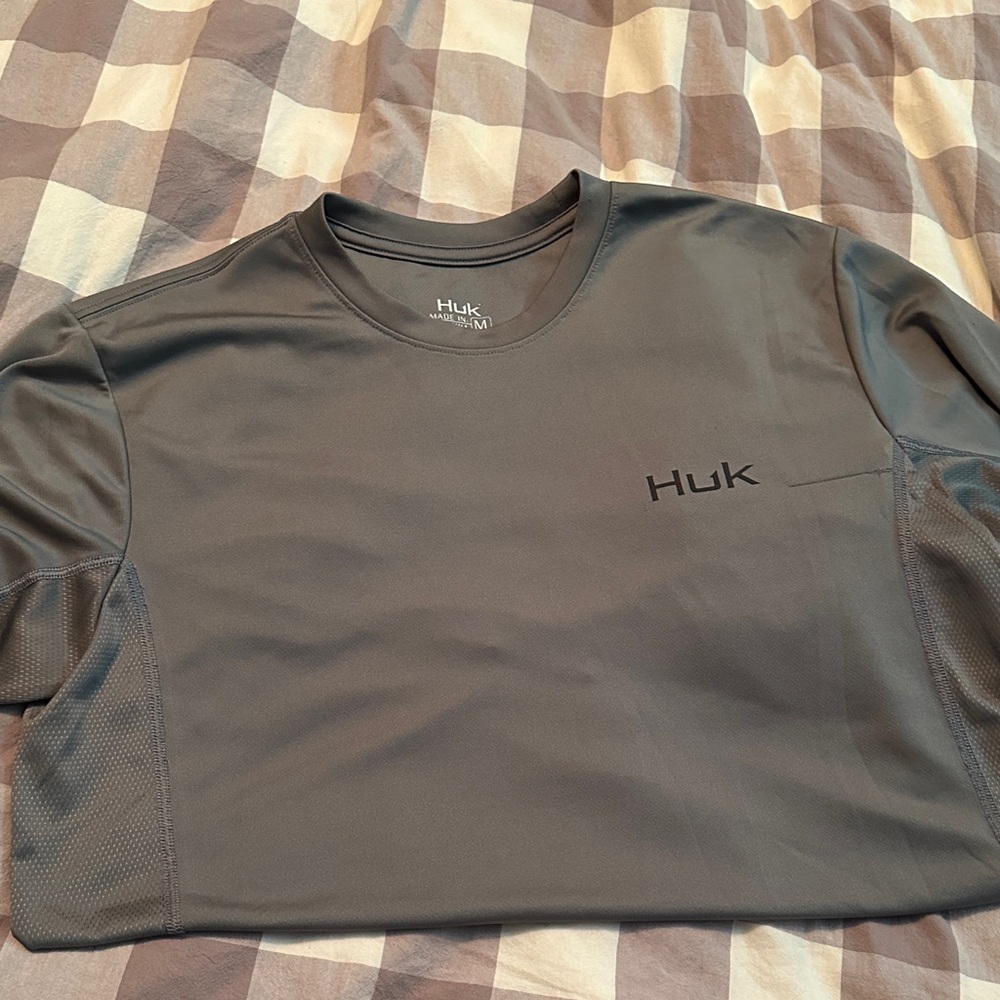 Huk Charcoal Activewear Shirt